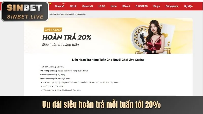 Thưởng nạp tiền hàng ngày 85bet