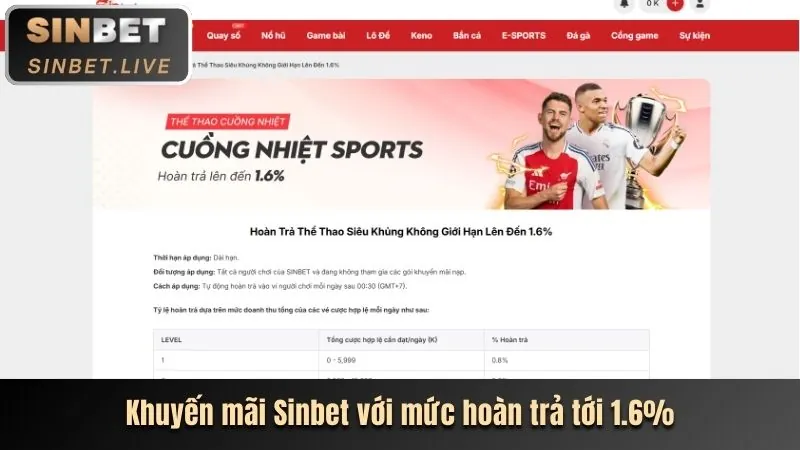 Hoàn trả hàng tuần 85bet